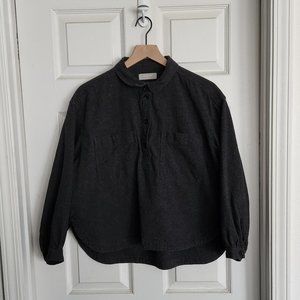 Everlane Organic Cotton Flannel Popover Shirt